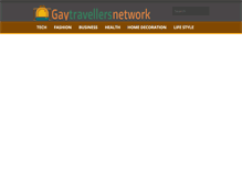 Tablet Screenshot of gaytravellersnetwork.com